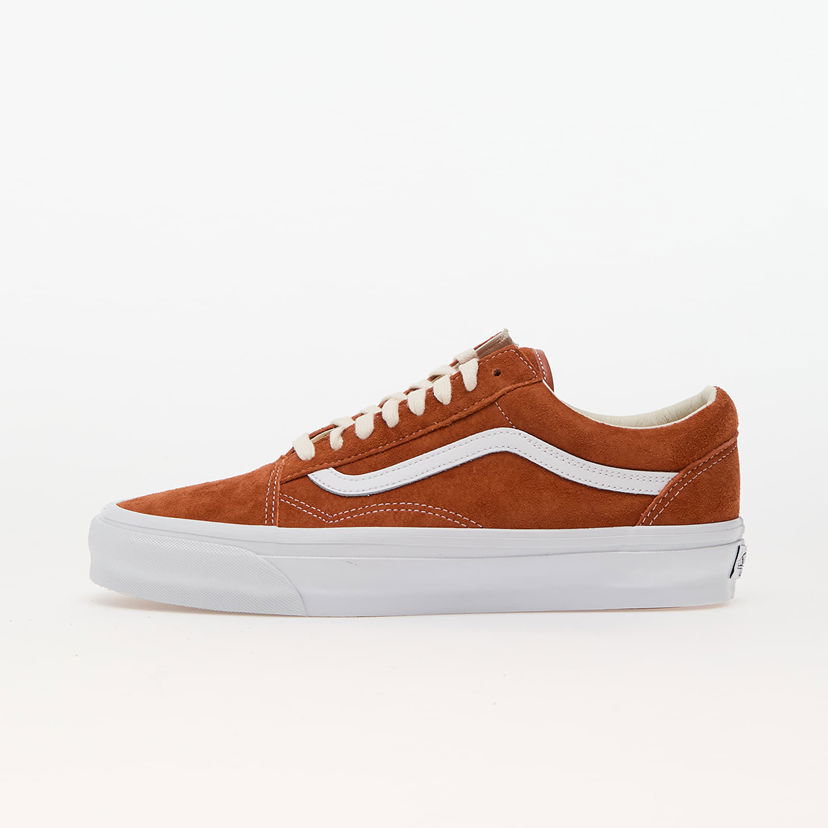 Tenisky a topánky Vans Old Skool 36 LX Pig Suede Amber Hnedá | VN000CNG8B91