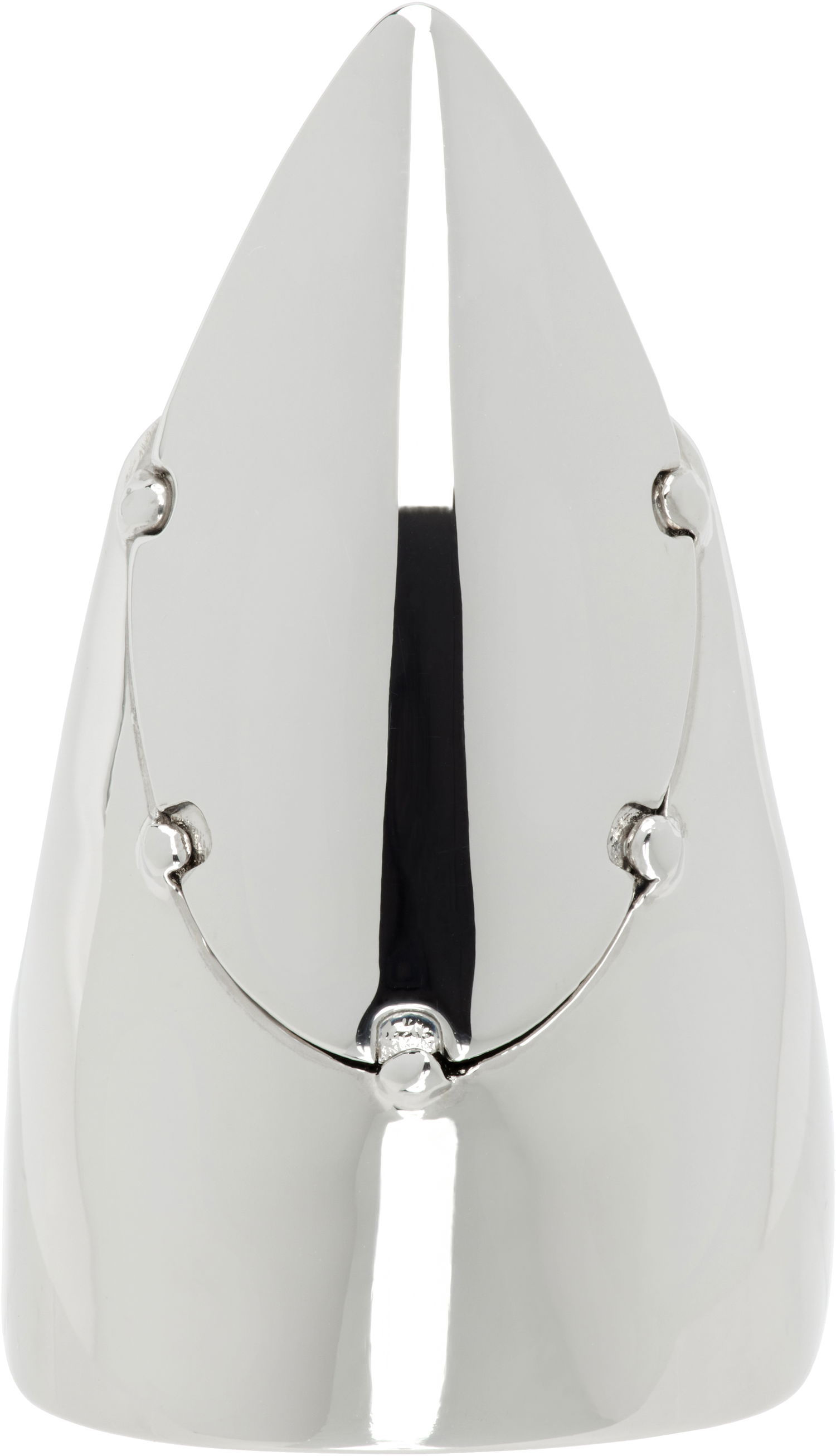 Prsteň Jean Paul Gaultier Jean Paul Gaultier Silver-Tone 'The Nail' Ring Metalická | 25/03-W-JW023-X053-91, 0