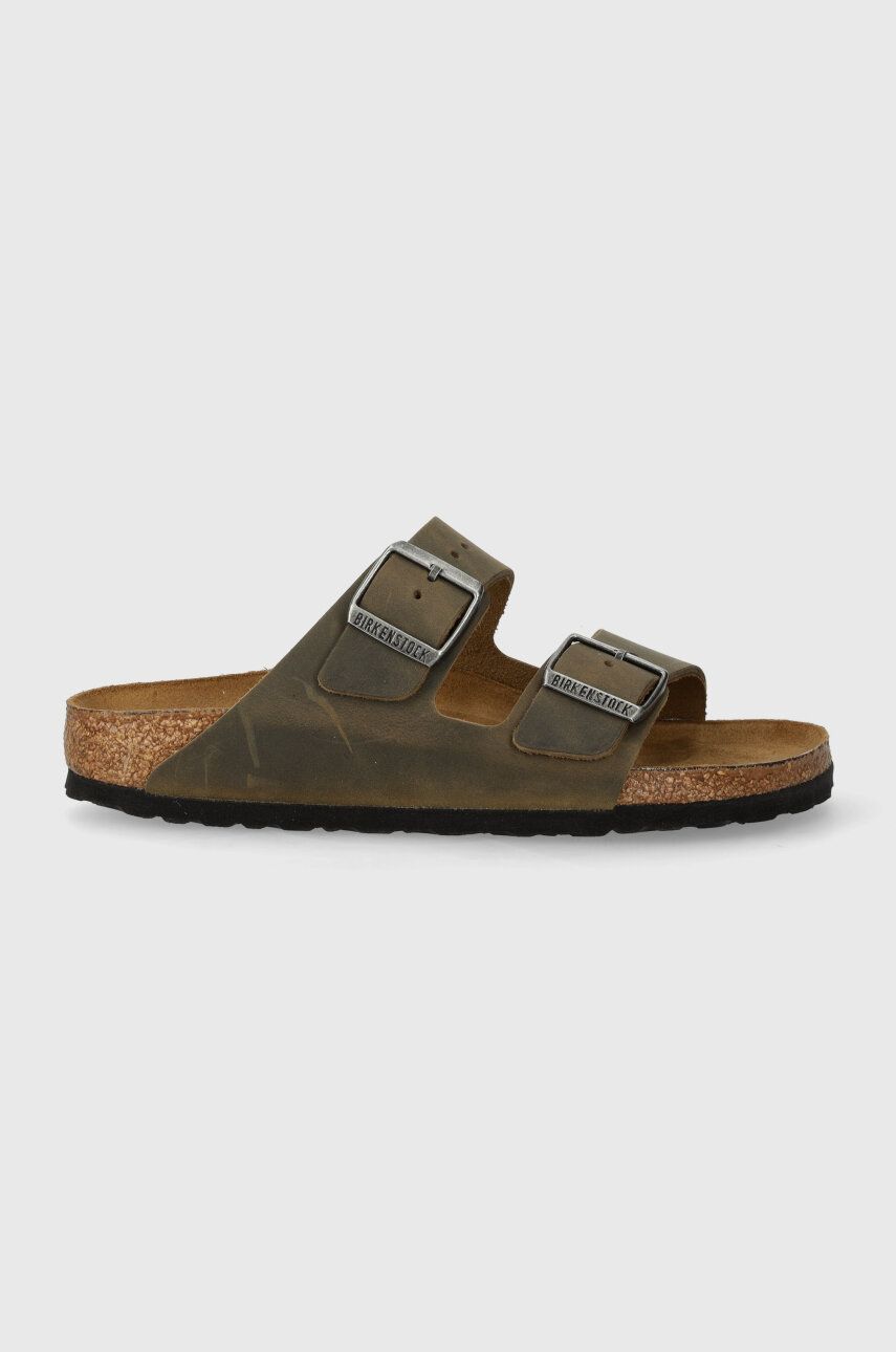 Tenisky a topánky Birkenstock Arizona in Faded Khaki Oiled Leather, Size UK 2.5 | END. Clothing Hnedá | 1027039, 1