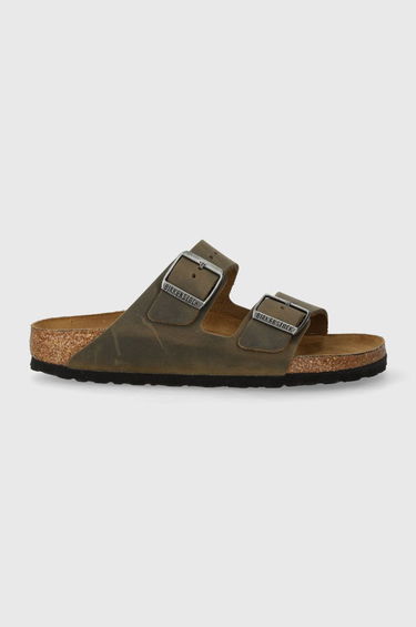 Tenisky a topánky Birkenstock Arizona in Faded Khaki Oiled Leather, Size UK 2.5 | END. Clothing Hnedá | 1027039, 1
