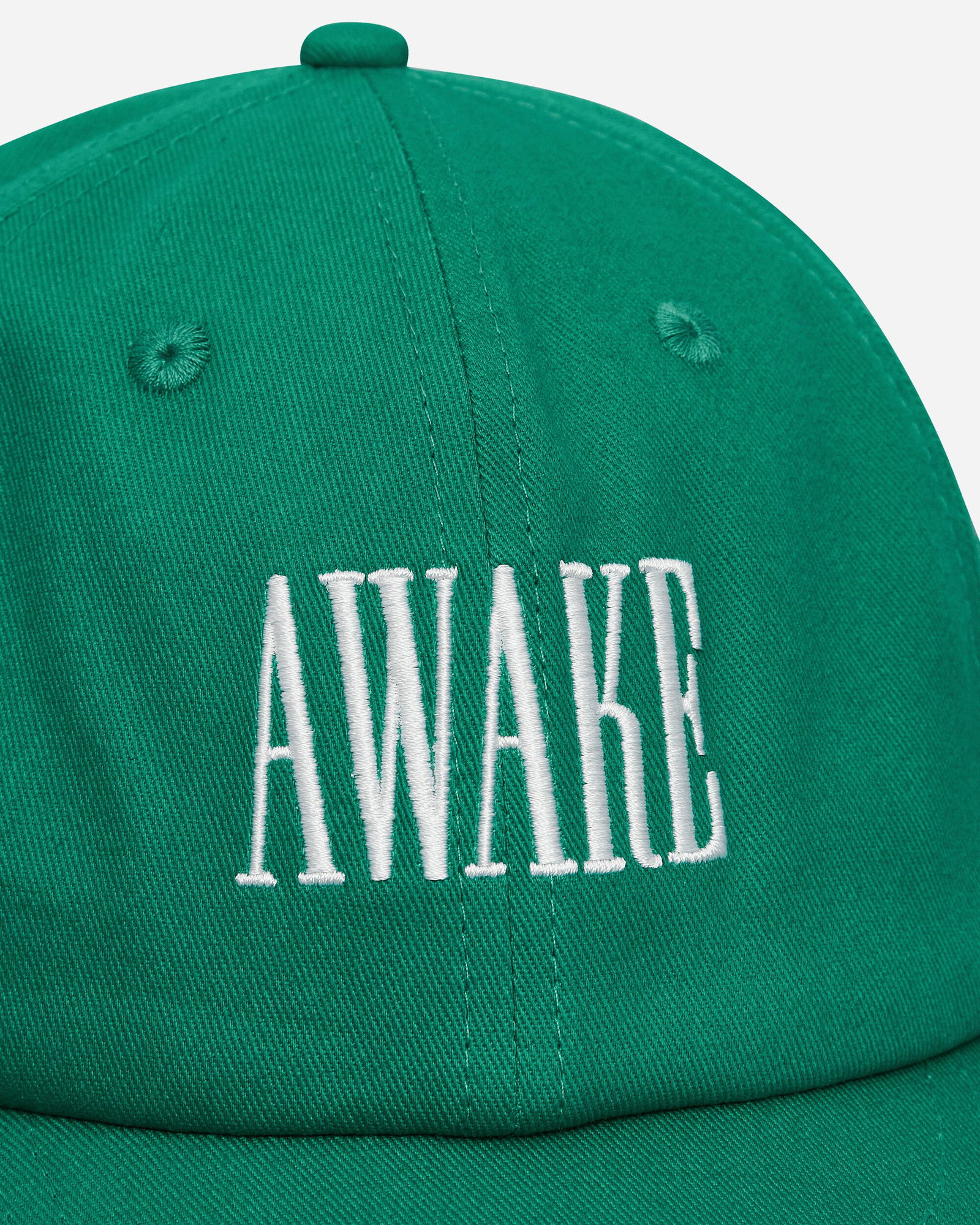 Embroidered Logo Hat Green