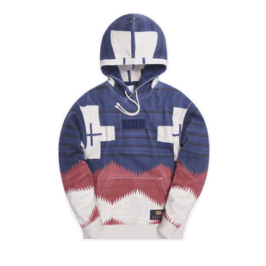 Mikina KITH For Pendleton Brave Star Williams III Hoodie Navy | KH2562 102, 0