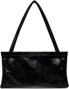 BY FAR Hannah Creased Leather Shoulder Bag