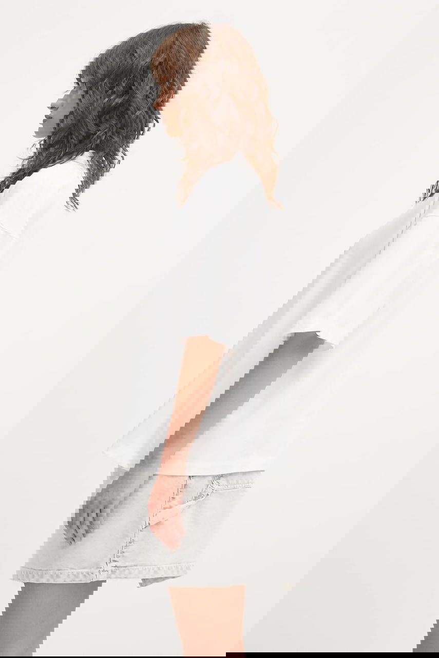 Tričko Carhartt WIP Short Sleeve Oversized T-Shirt Cream Of The Crop Biela | I035244.02XX, 1