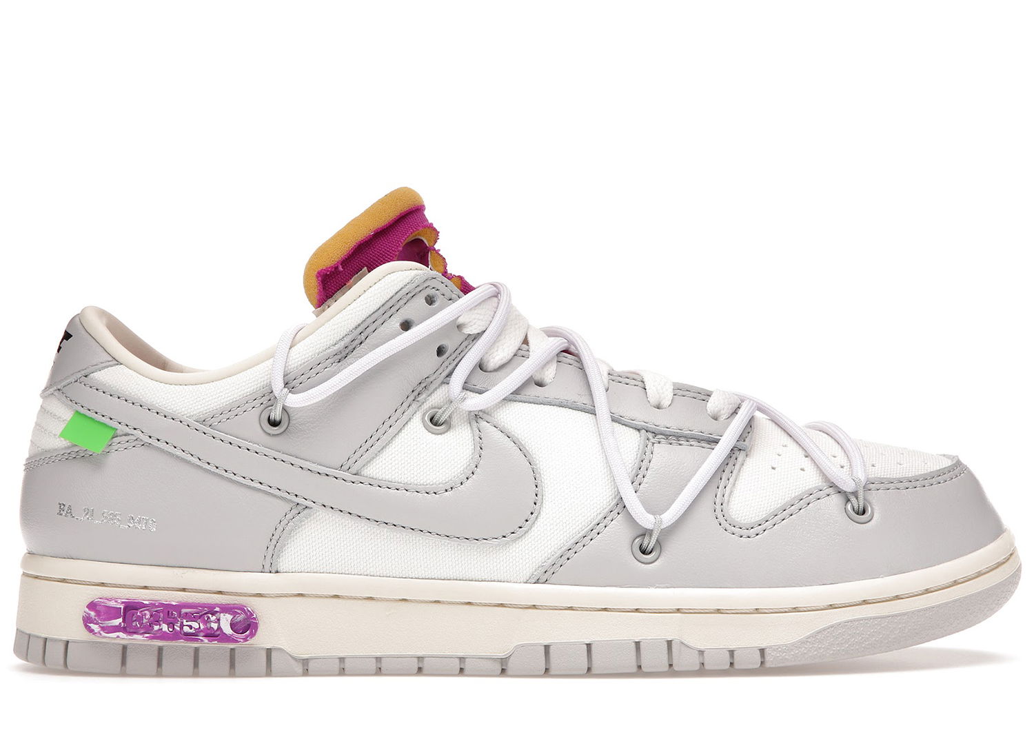 Tenisky a topánky Nike Dunk Low Off-White Lot 3 Šedá | DM1602-118, 0