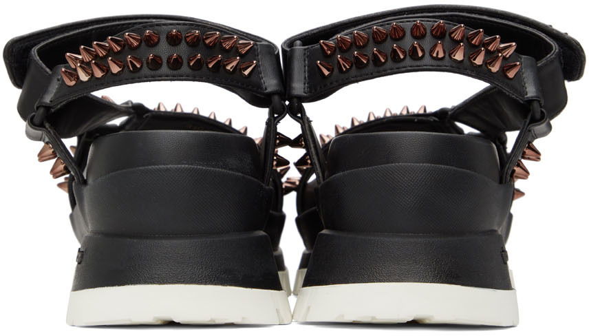 Šaty Stella McCartney Stella McCartney Trace Studded Platform Sandals Čierna | 810015KP027, 1