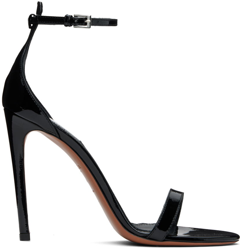 Tenisky a topánky Alaïa ALAÏA High Heeled Calfskin Sandals Čierna | AA3S106CK250