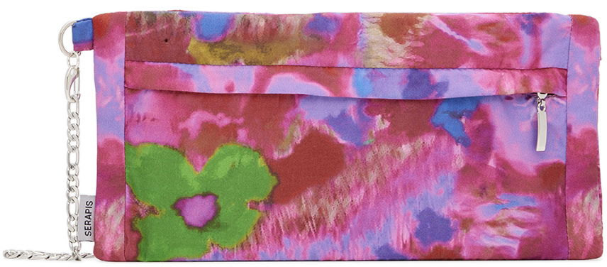 Serapis Hippocampus Print Chain Wallet