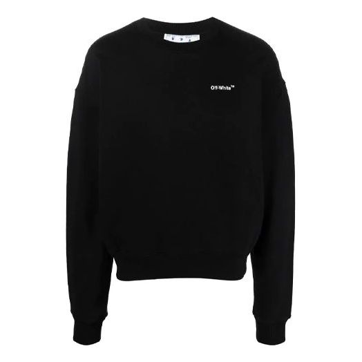 Sveter Off-White Off-White SS22 Loose Fit Pullover Čierna | OMBA058C99FLE0021001, 0