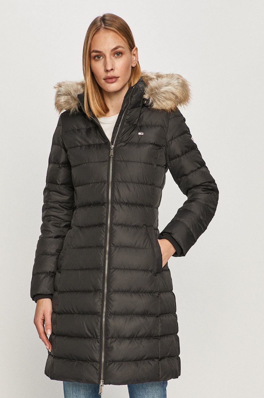 Prešívaná bunda Tommy Hilfiger Puffer Jacket Čierna | DW0DW09060, 0