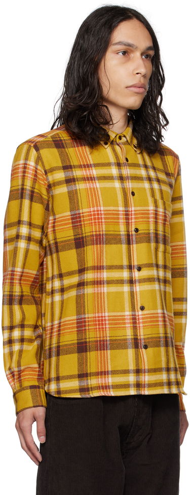 Košeľa YMC Plaid Shirt Oranžová | P2VAK, 1