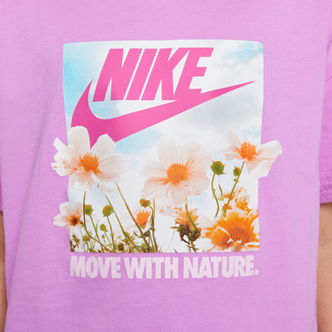 Crop Top Nike Nike Sportswear T-Shirt Fialová | HM6311-532, 4