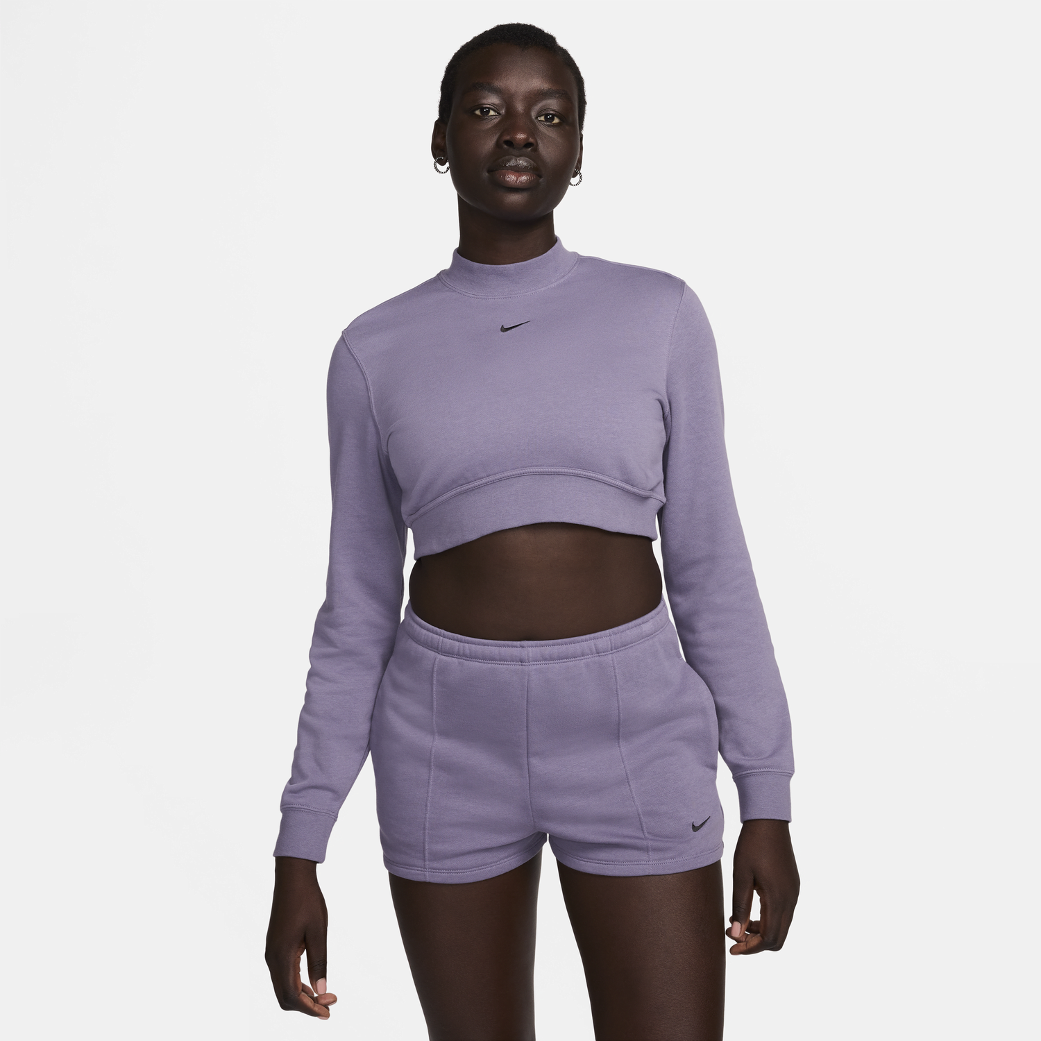 Mikina Nike Sportswear Chill Fialová | FN2476-509, 0