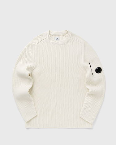 Sveter C.P. Company C.P. Company Crew Neck Knit Sweater Biela | 19CMKN015A006608A-103, 0
