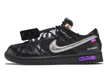 Tenisky a topánky Nike Off-White x Dunk Low "Lot 50 of 50" Čierna | DM1602-001, 0