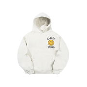 Market Smiley Upside Down Lock-up Hoodie Unbleached Cotton