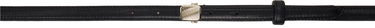 Opasok LEMAIRE Lemaire Military Belt Čierna | AC1103 LL0055, 0
