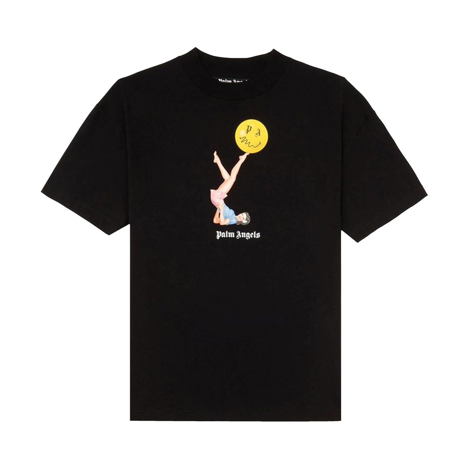 Tričko Palm Angels Juggler Pin Up Tee Čierna | PMAA001R21JER0101030, 1