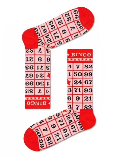 Ponožky Happy Socks Bingo Ružová | BIN01.4000