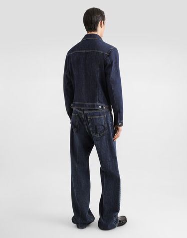 Džínsy Dolce & Gabbana Dolce & Gabbana Oversize Cotton Jeans Modrá | GWVNXZG8MU3S9001, 2