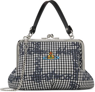 Kabelka Vivienne Westwood Vivienne Westwood Gingham Granny Frame Bag Čierna | 4B01000BW-W011T-, 0
