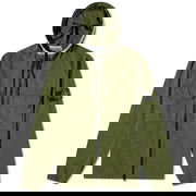 Garment Dyed Hooded Shirt Jacket