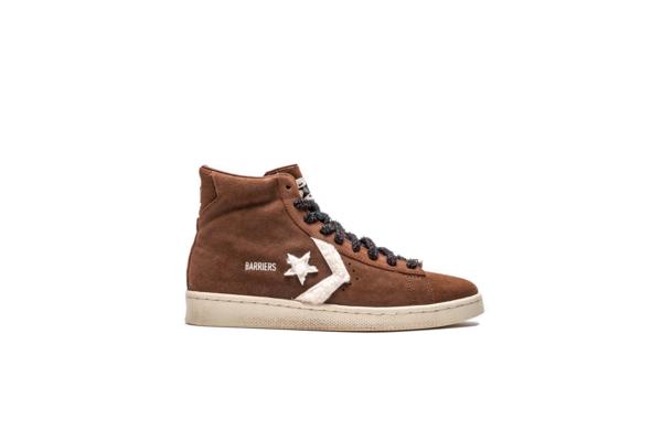 Tenisky a topánky Converse Pro Leather Hi x Barriers Hnedá | A01787C, 0