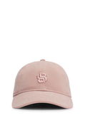 Baby Corduroy Cap with Double B Monogram