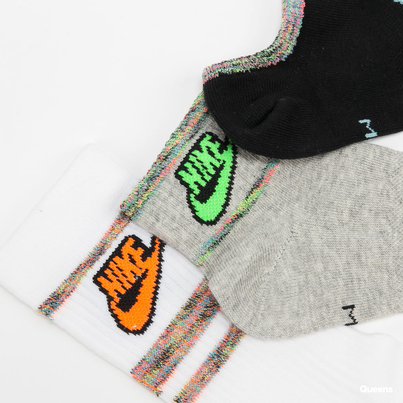 Ponožky Nike U SW Everyday Essential 3Pack Rôznofarebný | DA2601-902, 1
