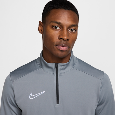 Mikina Nike Nike Academy Dri-FIT Men's Soccer Training Quarter-Zip Top Šedá | HJ3783-065, 2