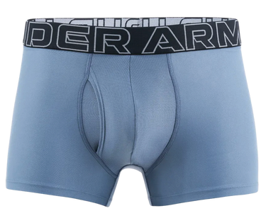 Boxerky Under Armour Performance Tech Printed Boxer Briefs 3-Pack 3-inch Modrá | 1383883-400, 3