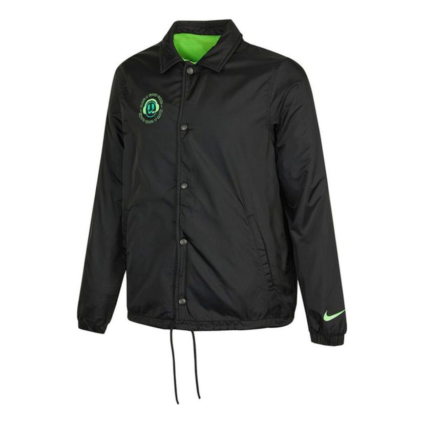 Vetrovka Nike Coaches Fleece Water Repellent Reversible Woven Jacket Čierna | DO6935-010