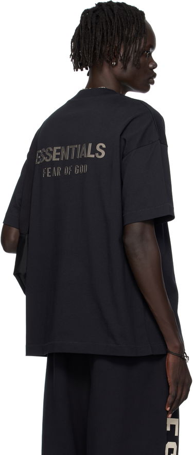 Tričko Fear of God Fear of God ESSENTIALS Classic Fit T-shirt Čierna | 125SP254190F, 2