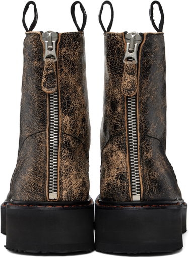 Oblečenie R13 R13 Single Stack Boots Čierna | R13MS025-S148C, 1