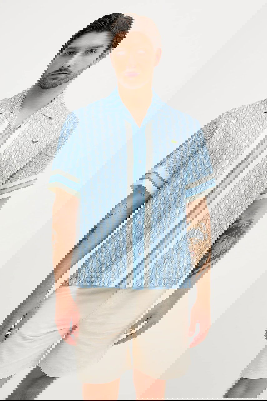 Košeľa Lacoste Lacoste Relaxed Fit Shirt Modrá | CH9094, 0