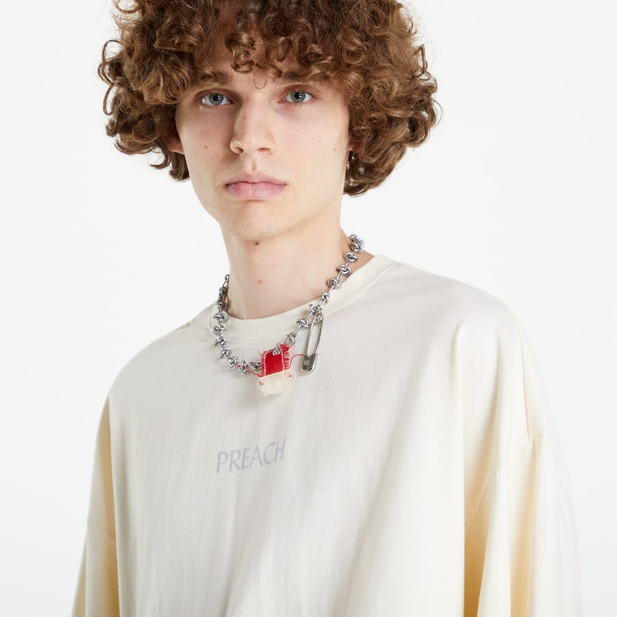 Tričko PREACH Palm T Béžová | SW10327, 1