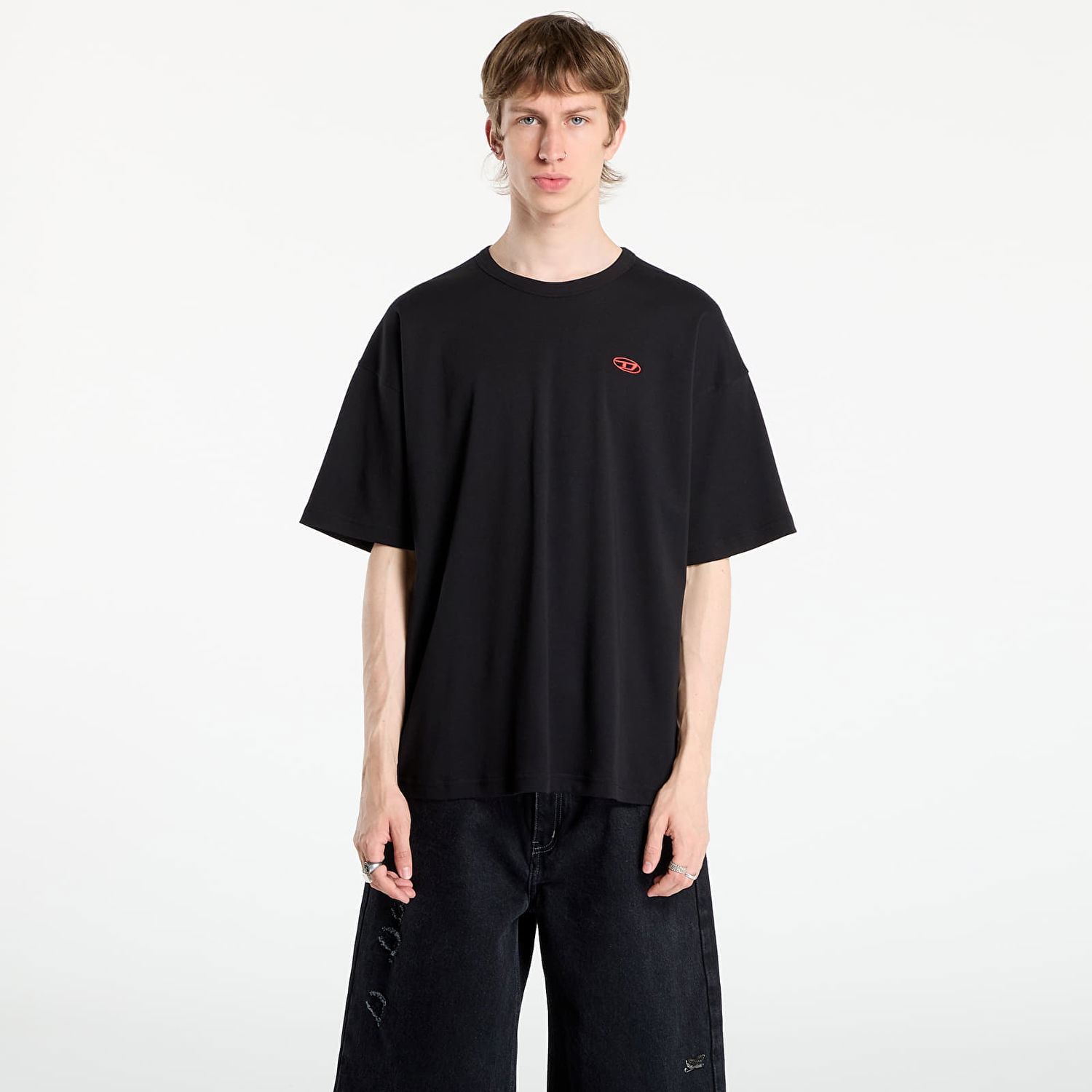 Tričko Diesel T-Boxt-T6 T-Shirt Black Čierna | A18535_0AIJU 9XX, 0