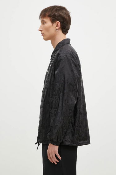 Vetrovka BAPE Lux Sport Pattern Jacquard Nylon Coach Jacket Čierna | 1K80140314, 1