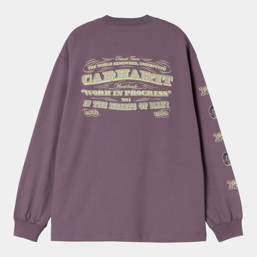 Tričko Carhartt WIP Carhartt WIP 3 One 3 Long Sleeve T-Shirt Fialová | I035504_9, 4