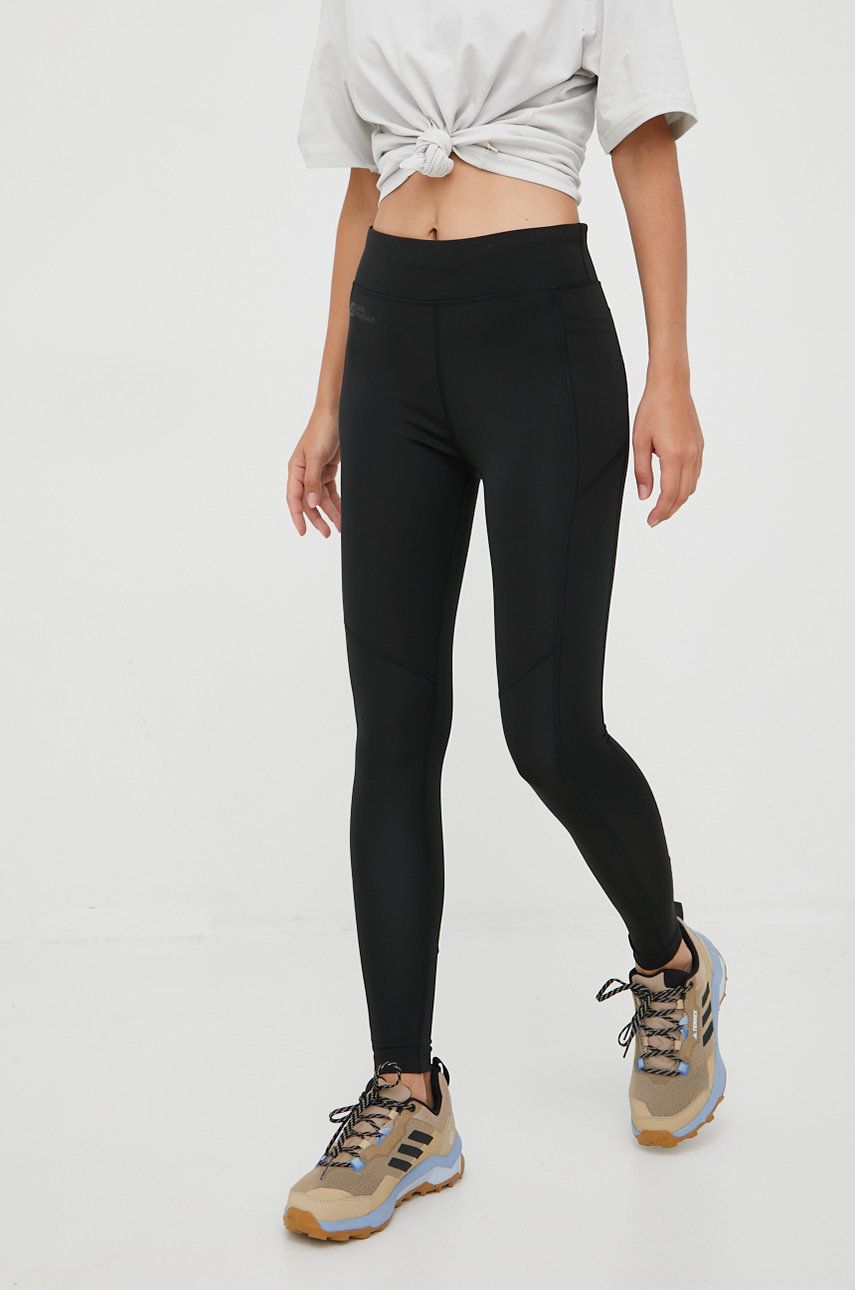 Legíny Jack Wolfskin Iseler Leggings Čierna | 1507791, 0