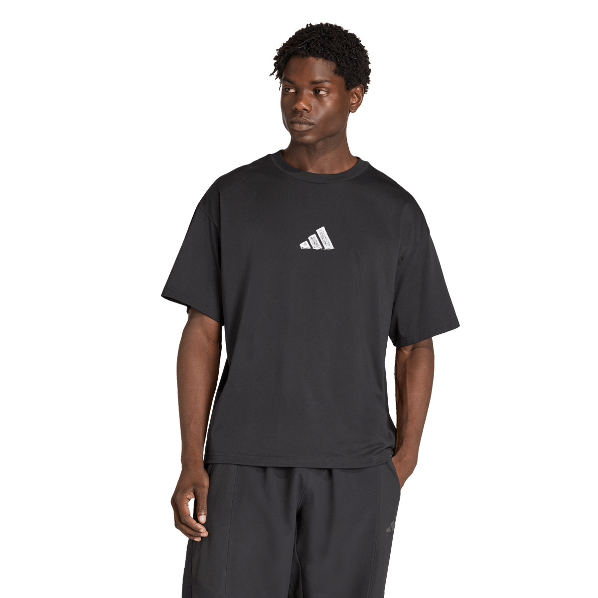Tričko adidas Originals PWR G T Short Sleeve T-Shirt Čierna | KB9395, 0
