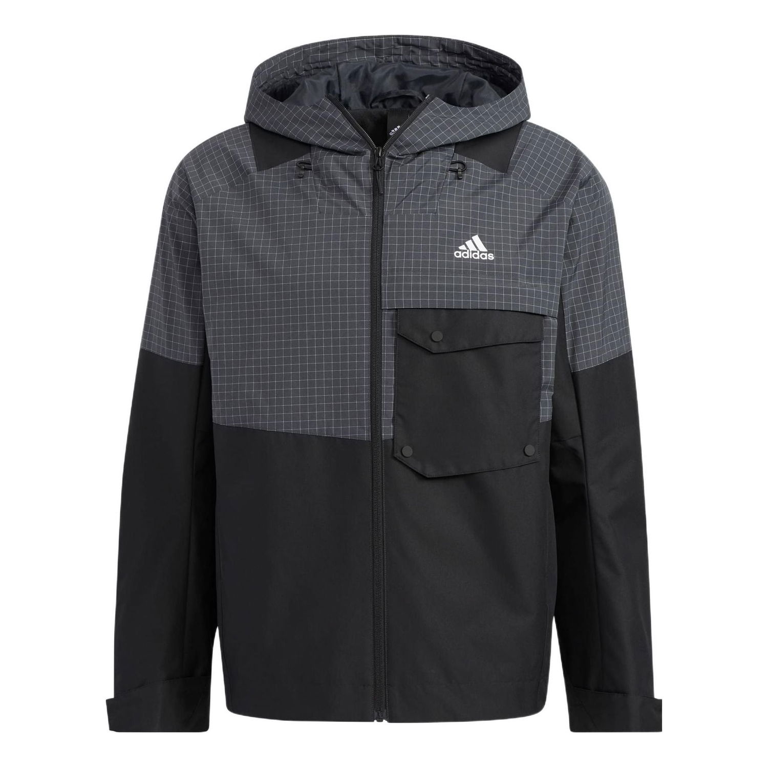 Vetrovka adidas Originals Hooded Jacket Čierna | HN9041, 0