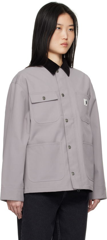 Bunda Carhartt WIP Carhartt WIP Clapton Chore Jacket Fialová | I034425 2NZXX, 1