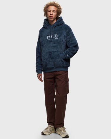 Mikina Polo by Ralph Lauren High Pile Fleece Hoodie "Blue Corsair" Navy | 710929595002, 2