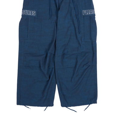 Cargo nohavice Pleasures Visitors Wide Fit Cargo Pants Navy | P23F012-NAVY, 7