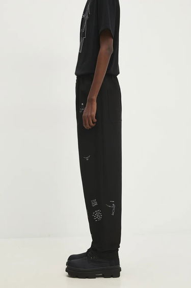 Nohavice UNDERCOVER Straight Leg Trousers Čierna | UC2D4505.2, 1