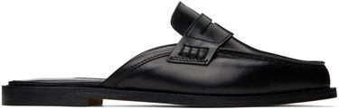 Starostlivosť o obuv Manolo Blahnik Manolo Blahnik Perritamu Leather Mules Čierna | 422-1440, 0