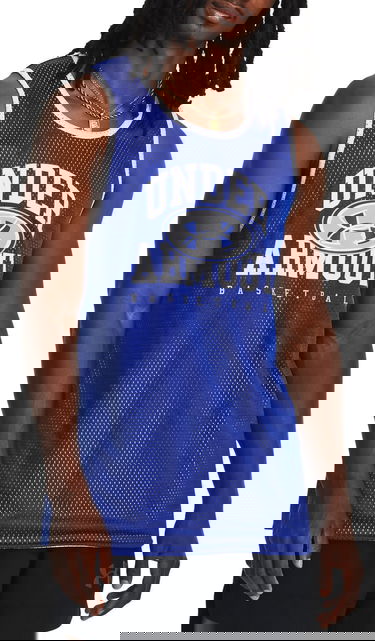 Dres Under Armour Baseline Reversible Mesh Tank Top Modrá | 1377310-400, 0