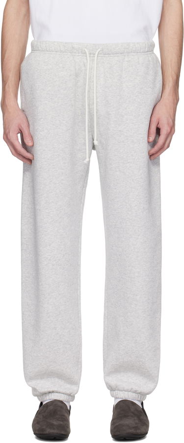 Tepláky SKIMS SKIMS Fleece Lounge Relaxed Sweatpants Šedá | PT-JOG-8451M-LIGHT HEATHER GREY, 0