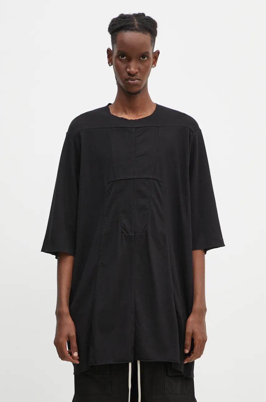 Tričko Rick Owens Luxor T-Shirt Čierna | DU02D2251.RNP, 0